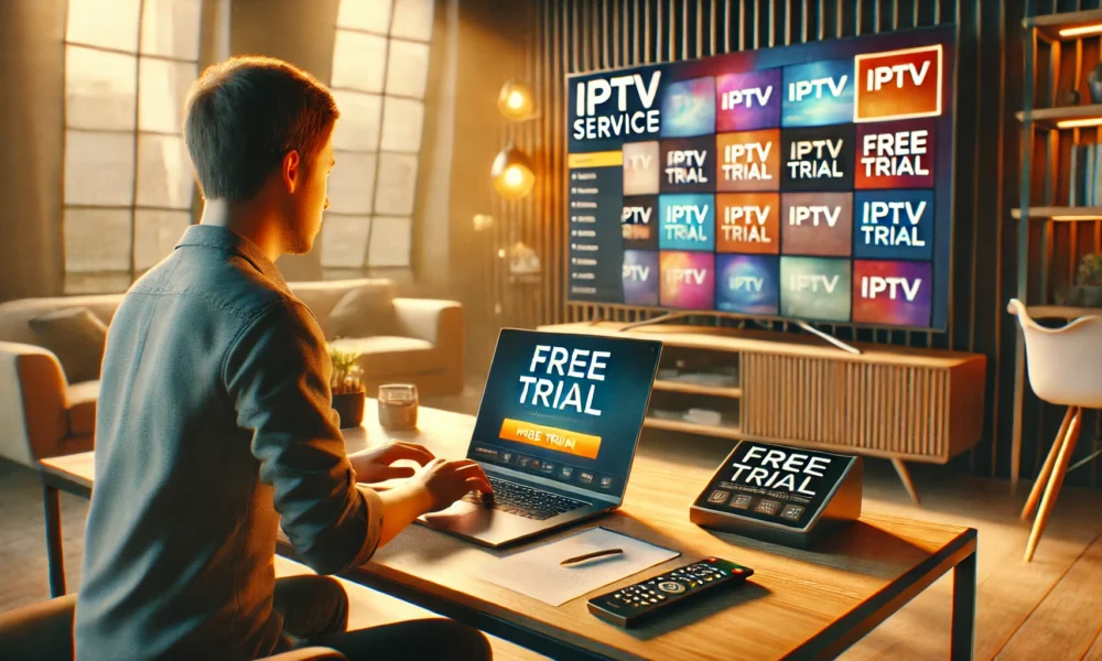 iptv trial account setup